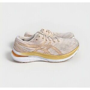 Asics Gel Kayano 29 Womens Size 7.5 Cream Gold 1012B272 Running Shoes Pre-Owned